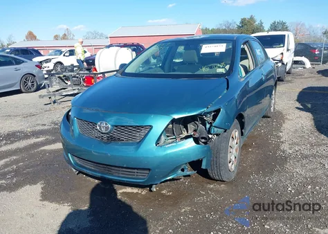 2010 Toyota Corolla Le из США, поврежденный, VIN 2T1BU4EE6AC467648